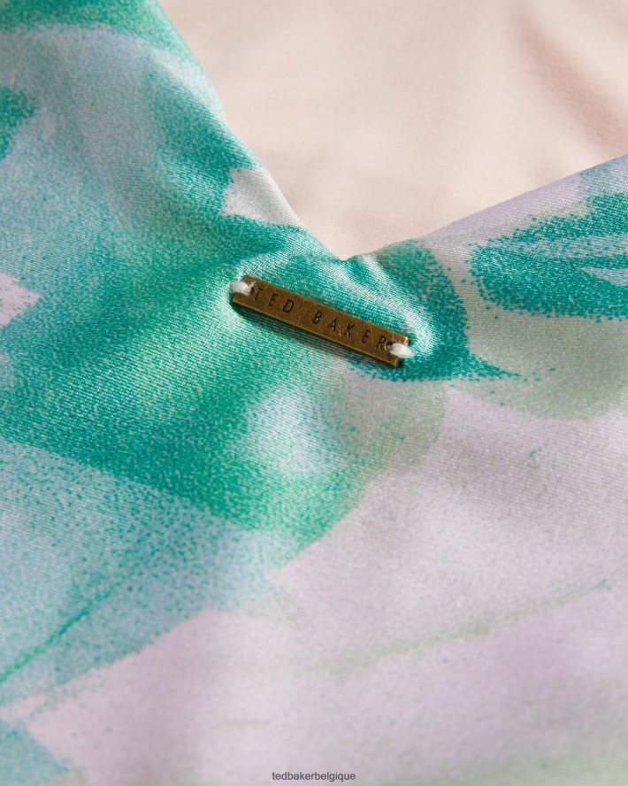 être Ted Baker femmes maillot de bain multi-usages milene vert FR8J42356 vêtements