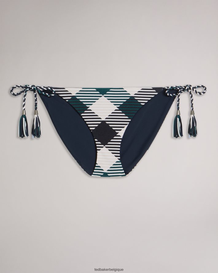 être Ted Baker femmes bas de bikini réversible jazlinn blanc FR8J42389 vêtements