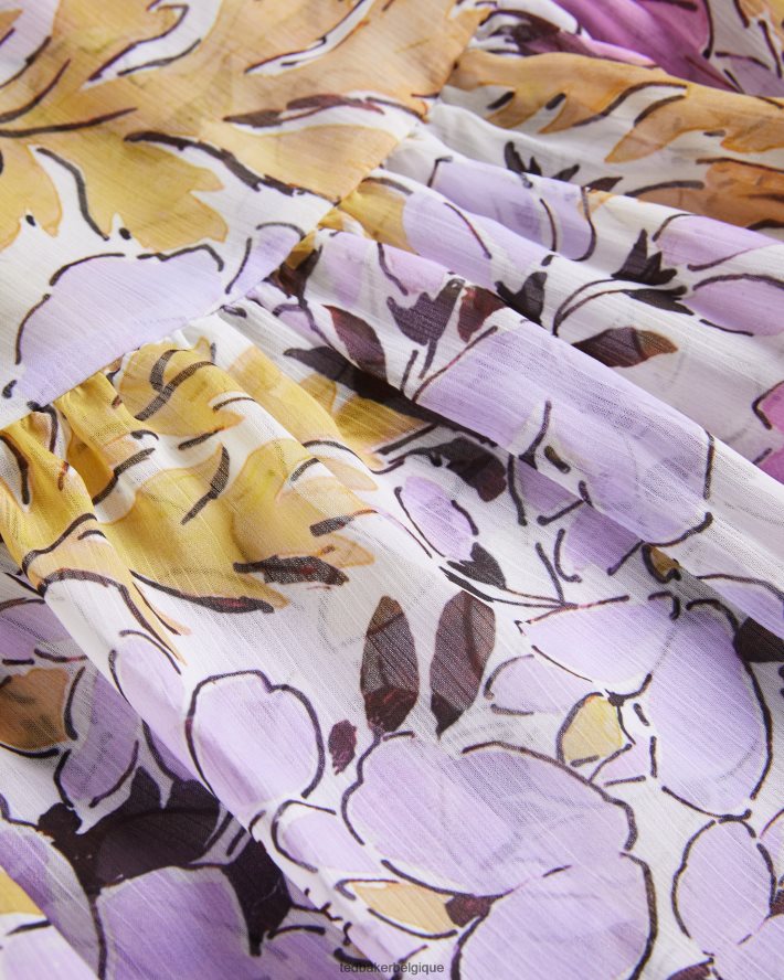 être Ted Baker femmes Siyona se cache sur l'épaule blanc FR8J42368 vêtements