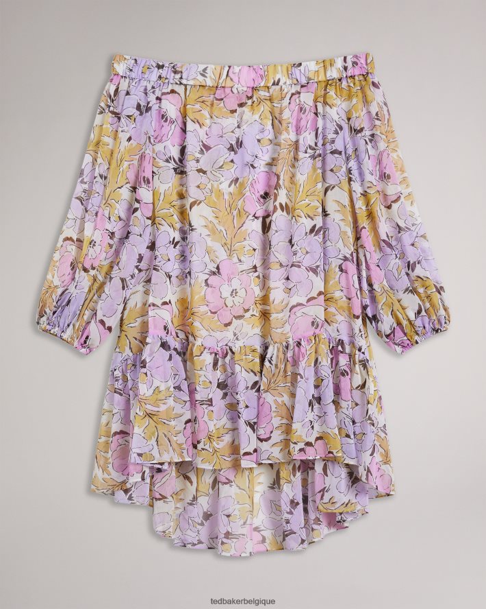 être Ted Baker femmes Siyona se cache sur l'épaule blanc FR8J42368 vêtements