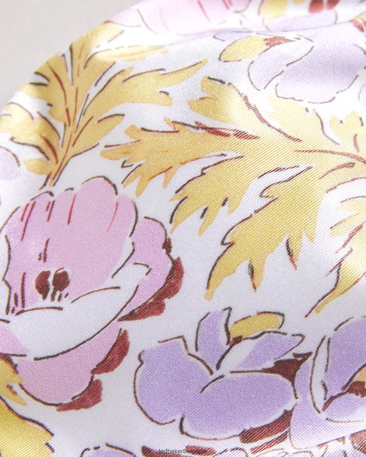 être Ted Baker femmes telisea - haut de bikini à découpes blanc FR8J42415 vêtements