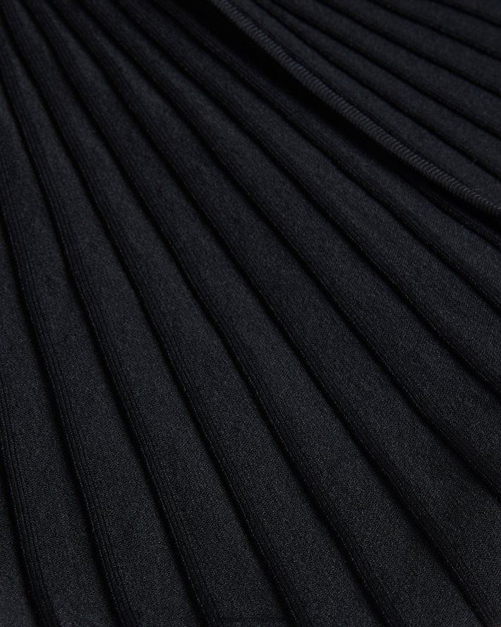 être Ted Baker femmes robe midi loulous avec jupe plissée fleurie corail FR8J4217 vêtements