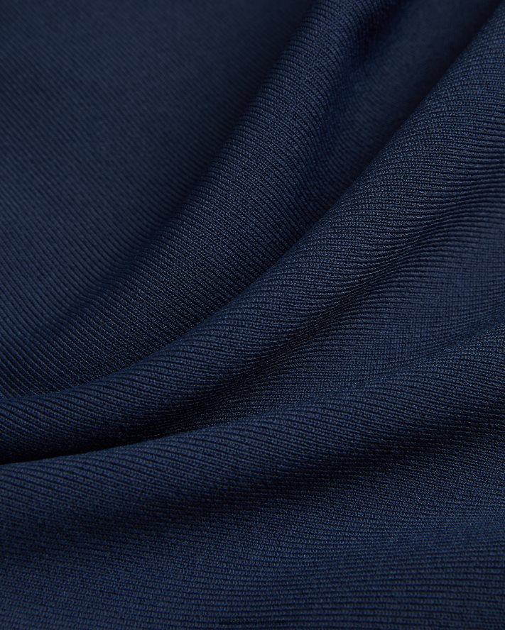 être Ted Baker femmes robe midi moulante en maille à manches évasées Lounia bleu foncé FR8J42187 vêtements