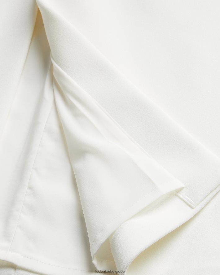 être Ted Baker femmes robe moulante avec coutures tilolah Ivoire FR8J42232 vêtements