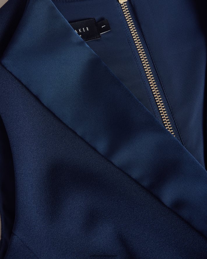 être Ted Baker femmes robe moulante avec coutures tilolah bleu marine foncé FR8J42144 vêtements