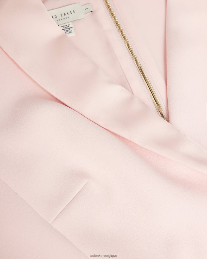 être Ted Baker femmes robe moulante avec coutures tilolah nu clair FR8J42175 vêtements