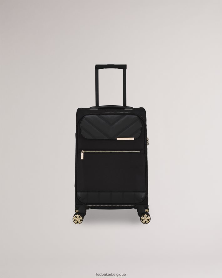 être Ted Baker femmes valise trolley cabine souple averri noir FR8J42819 Sacs