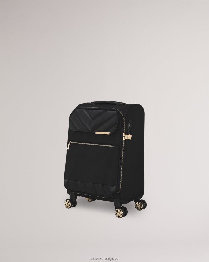 être Ted Baker femmes valise trolley cabine souple averri noir FR8J42819 Sacs
