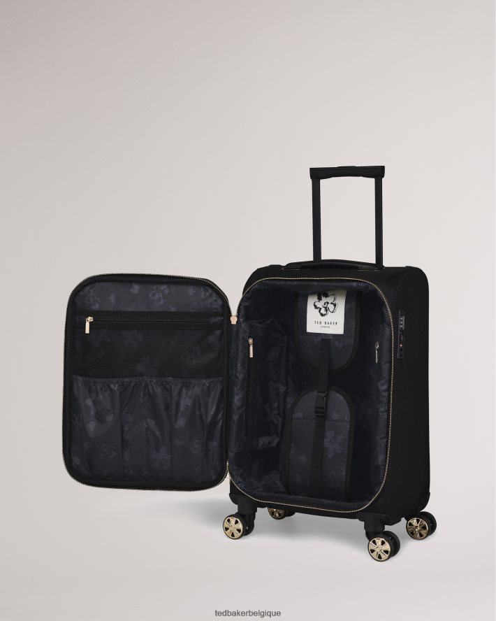 être Ted Baker femmes valise trolley cabine souple averri noir FR8J42819 Sacs