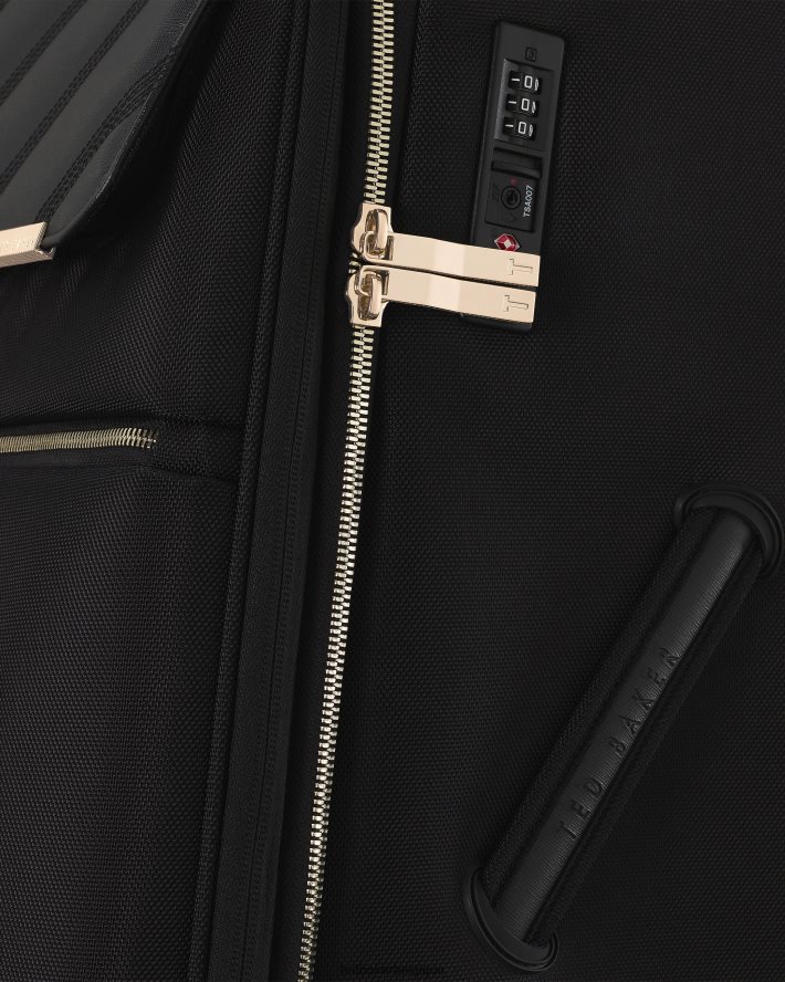 être Ted Baker femmes valise trolley cabine souple averri noir FR8J42819 Sacs