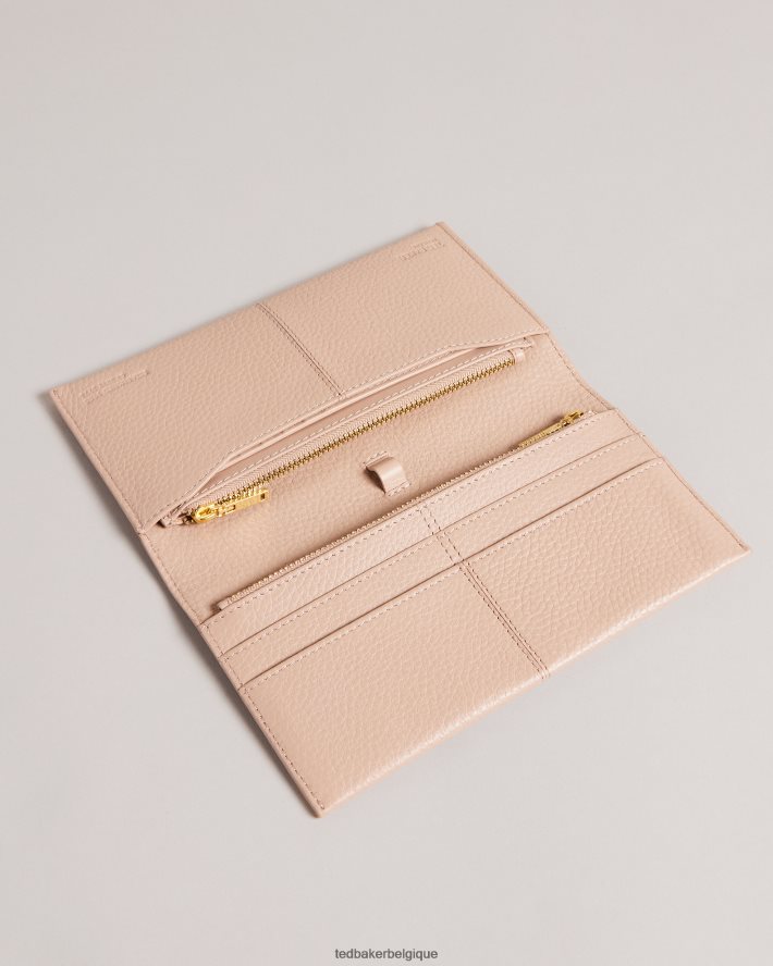 être Ted Baker femmes pochette en cuir Nishi taupe FR8J42693 Sacs