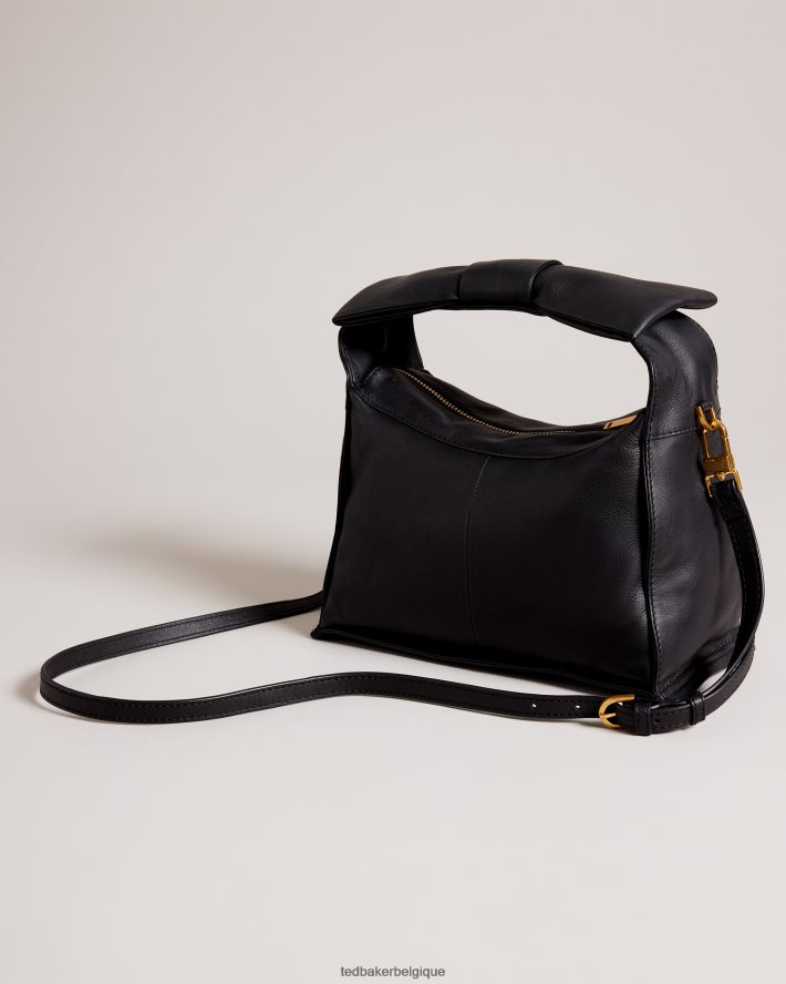 être Ted Baker femmes niasin - sac bandoulière à détail nœud noir FR8J42727 Sacs