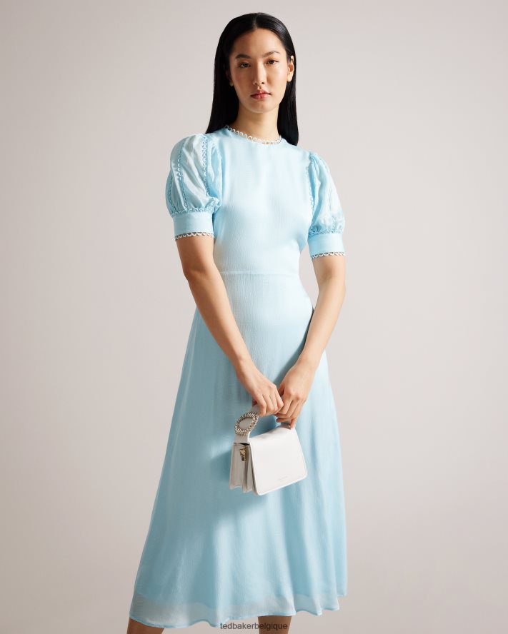 être Ted Baker femmes sac bandoulière à détail bijou emie écru FR8J42759 Sacs