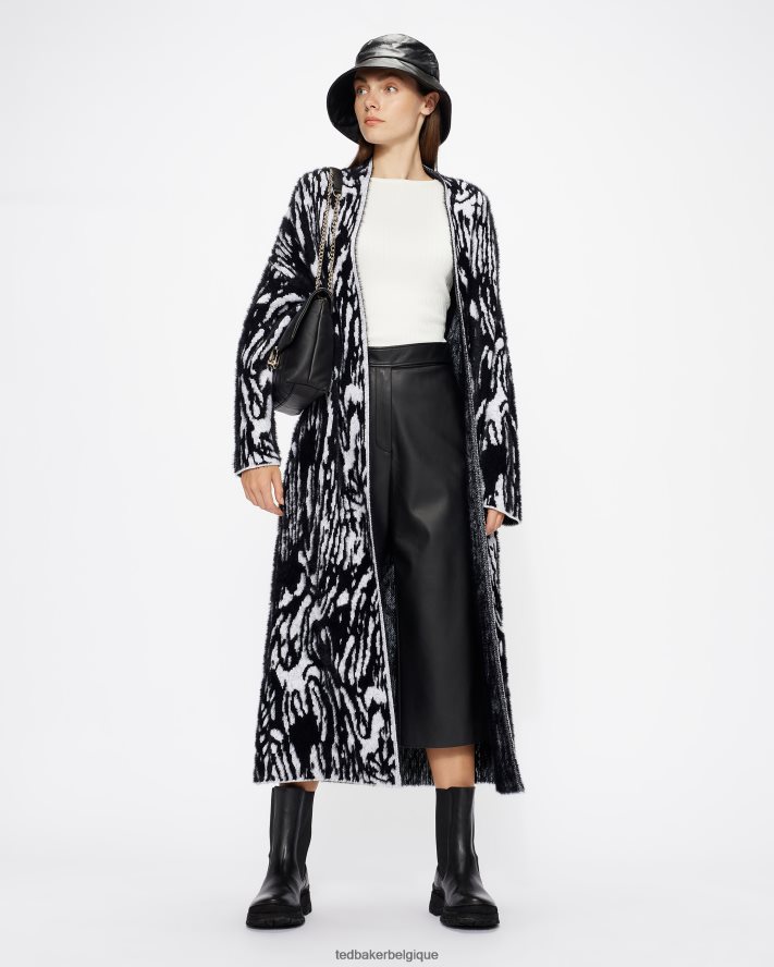 être Ted Baker femmes sac bandoulière en cuir matelassé Ayahlin Puffer noir FR8J42699 Sacs