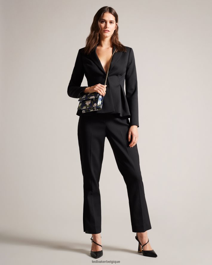 être Ted Baker femmes sac bandoulière en satin à imprimé fleuri jenia bleu foncé FR8J42751 Sacs