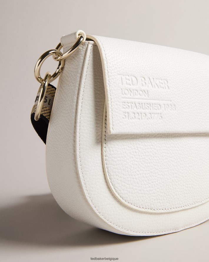 être Ted Baker femmes sac à bandoulière en toile de marque Daliai écru FR8J42719 Sacs