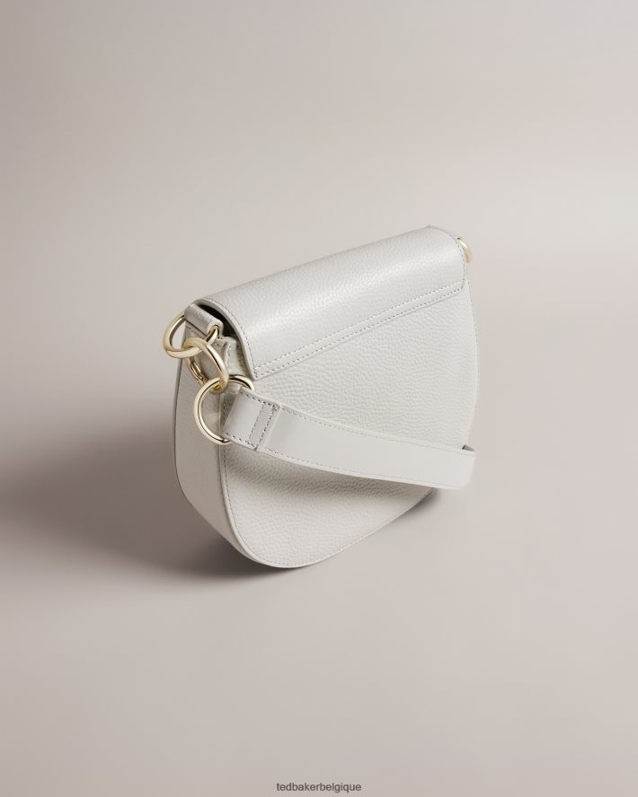 être Ted Baker femmes sac à bandoulière en toile de marque Daliai gris clair FR8J42705 Sacs