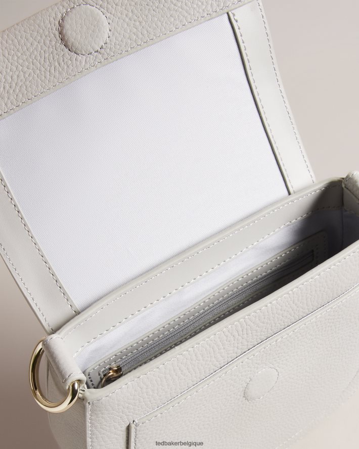être Ted Baker femmes sac à bandoulière en toile de marque Daliai gris clair FR8J42705 Sacs