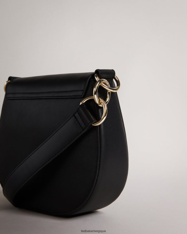 être Ted Baker femmes sac à bandoulière en toile de marque Darcell noir FR8J42664 Sacs