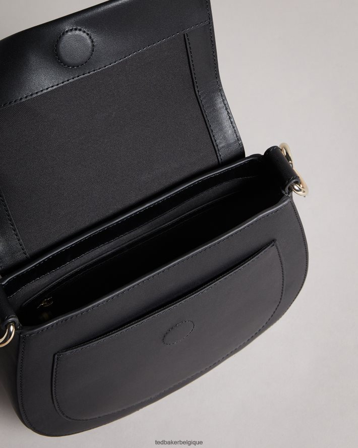 être Ted Baker femmes sac à bandoulière en toile de marque Darcell noir FR8J42664 Sacs