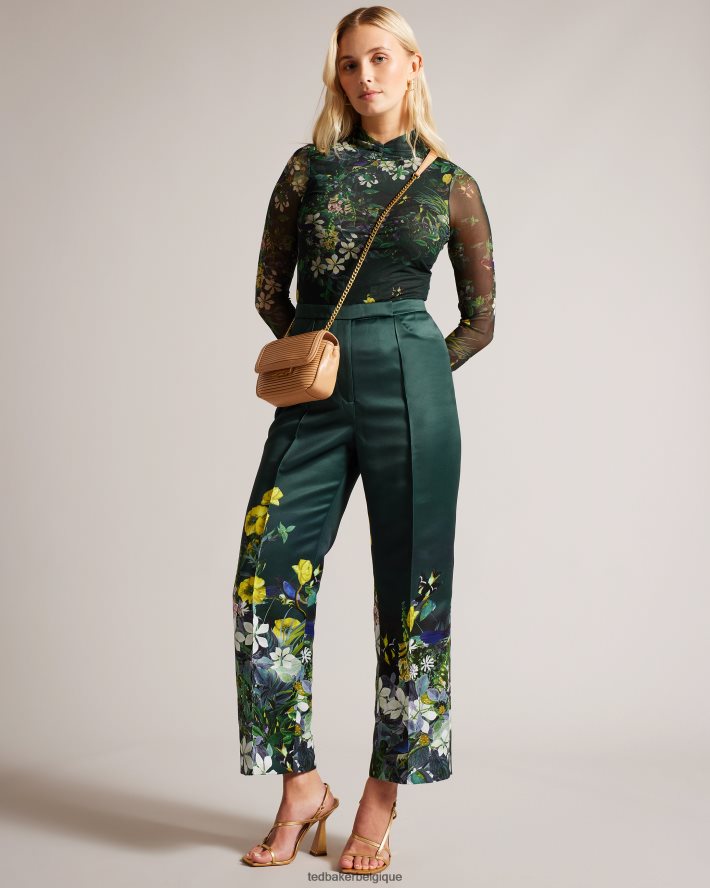 être Ted Baker femmes sac bandoulière pyalily plissé chameau FR8J42704 Sacs