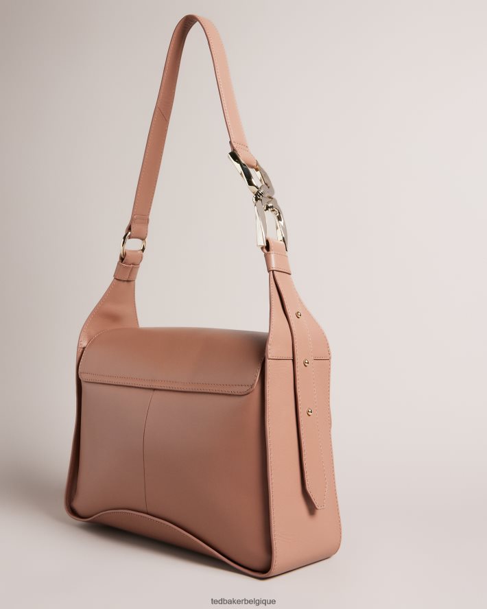 être Ted Baker femmes sac porté épaule cheriah à détail de chaîne naturel FR8J42670 Sacs