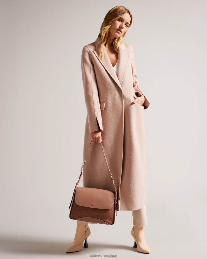 être Ted Baker femmes sac porté épaule cheriah à détail de chaîne naturel FR8J42670 Sacs