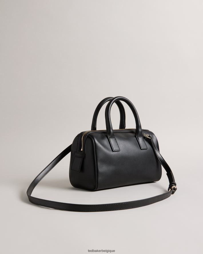 être Ted Baker femmes sac porté épaule en toile à logo Daralia noir FR8J42784 Sacs