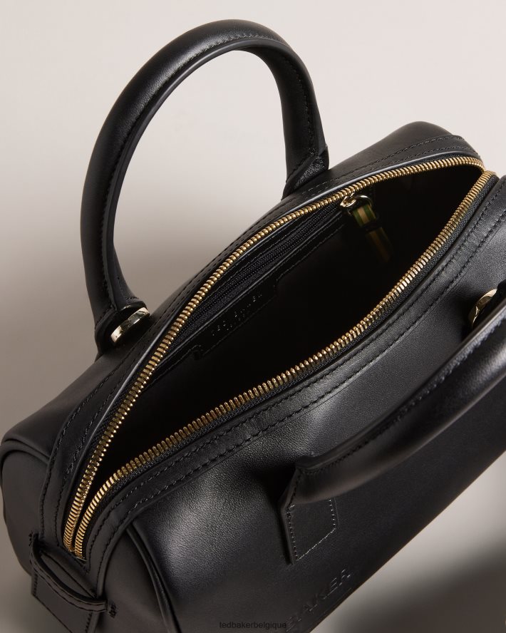 être Ted Baker femmes sac porté épaule en toile à logo Daralia noir FR8J42784 Sacs