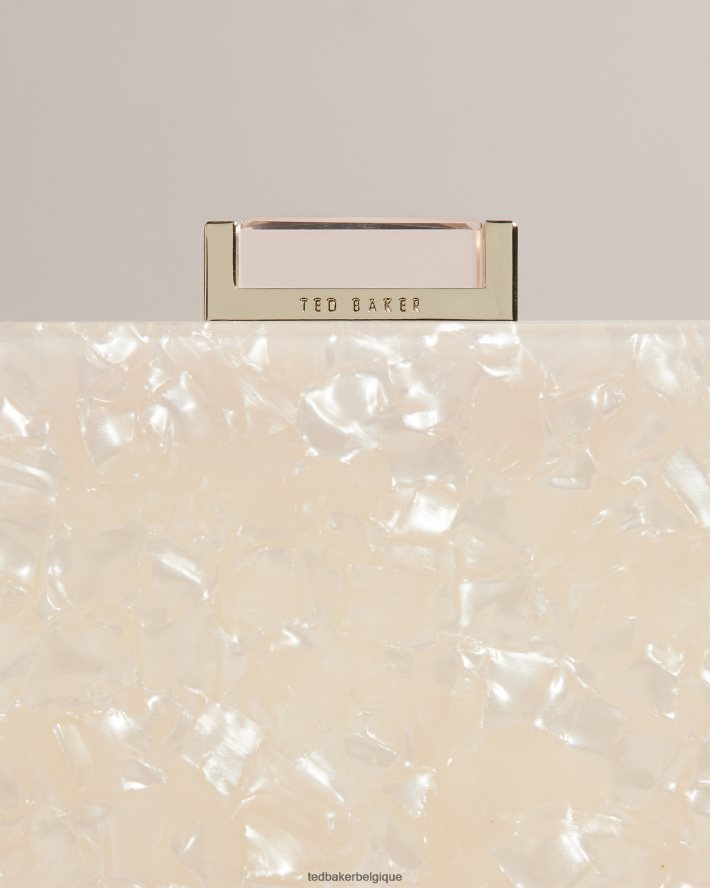 être Ted Baker femmes sac porté épaule plassie marbré naturel FR8J42742 Sacs