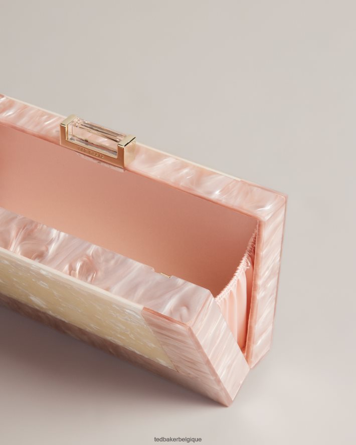 être Ted Baker femmes sac porté épaule plassie marbré naturel FR8J42742 Sacs