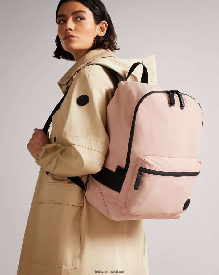 être Ted Baker femmes sac à dos pliable Ressah rose pâle FR8J42834 Sacs