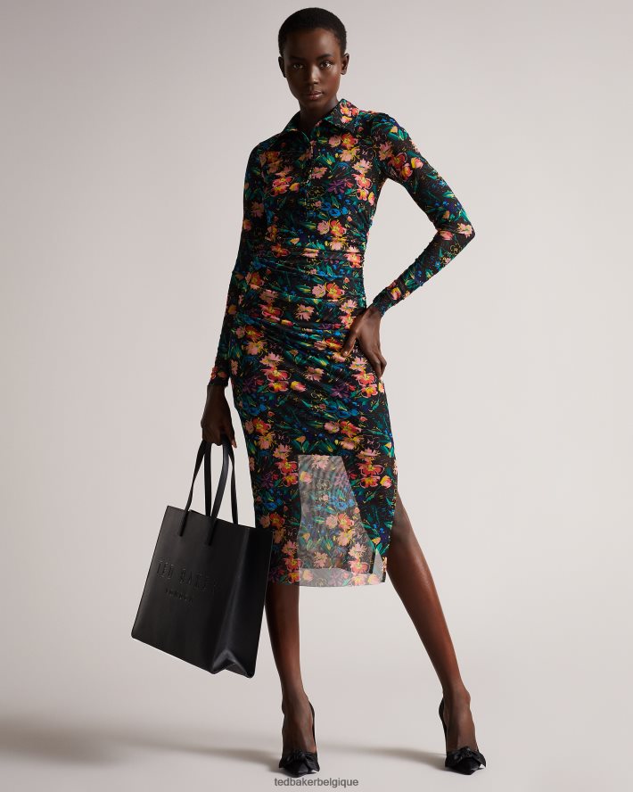 être Ted Baker femmes grand sac emblématique sukicon noir FR8J42755 Sacs