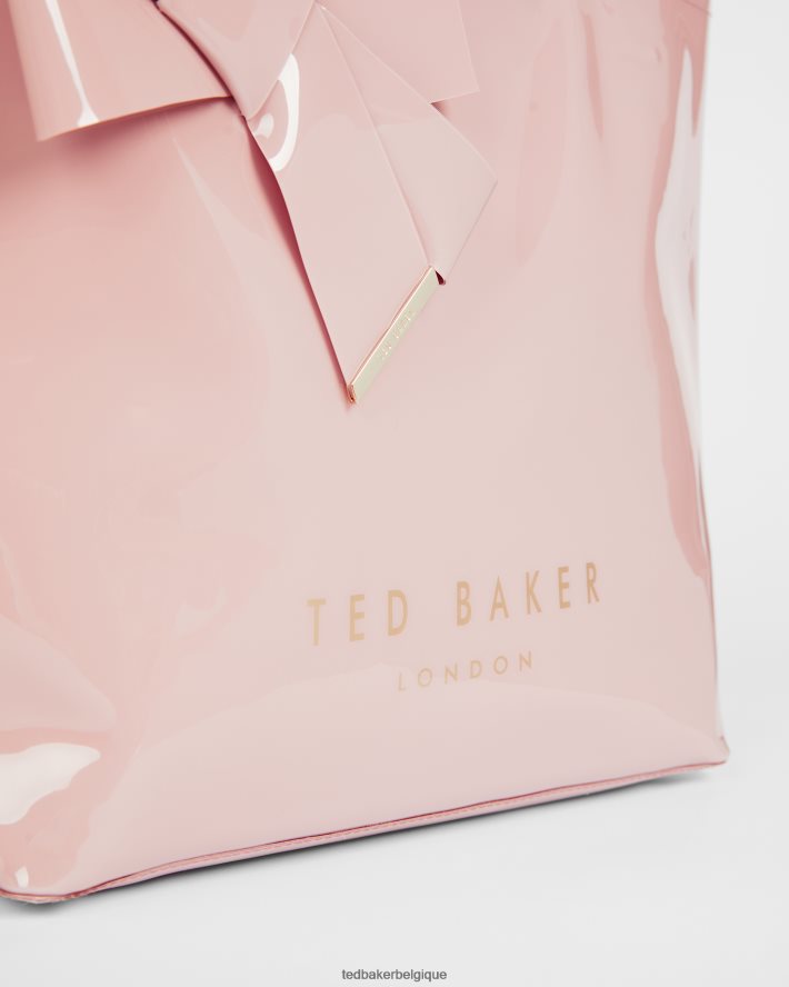 être Ted Baker femmes nicon noeud noeud grande icône rose pâle FR8J42756 Sacs