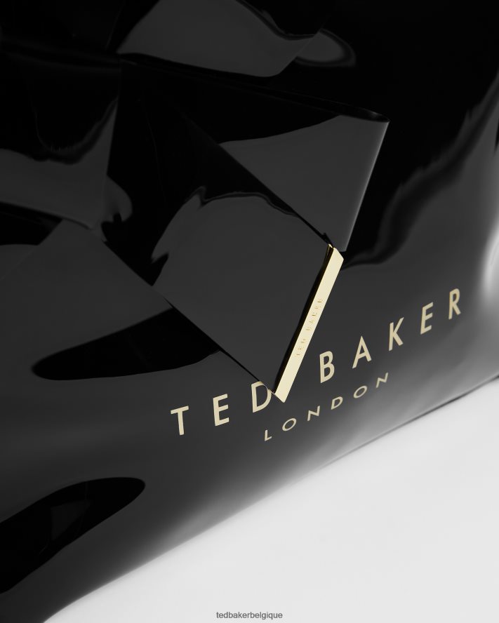 être Ted Baker femmes petit sac emblématique Nikicon avec nœud noué noir FR8J42793 Sacs