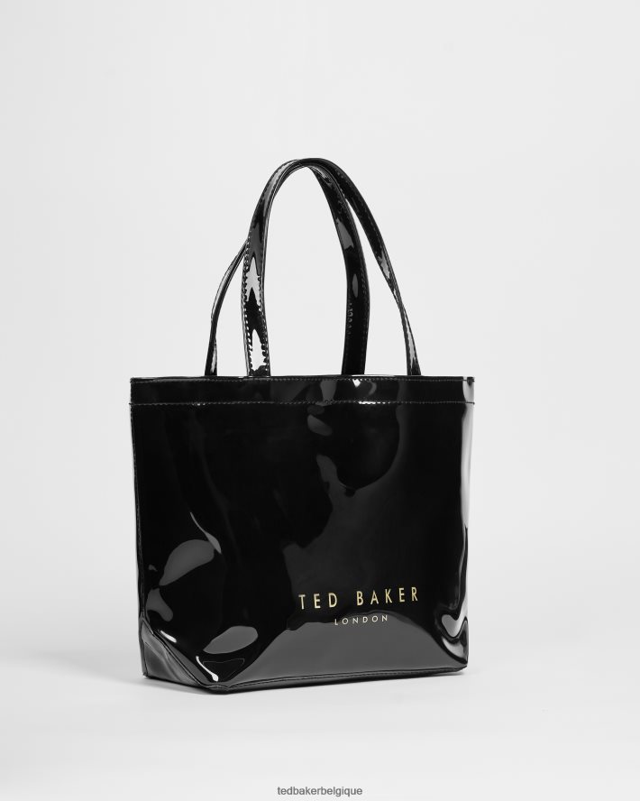 être Ted Baker femmes petit sac emblématique Nikicon avec nœud noué noir FR8J42793 Sacs