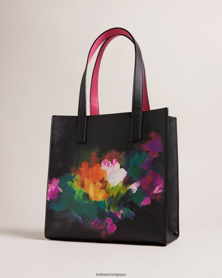être Ted Baker femmes sac à petite icône à imprimé artistique Paticon noir FR8J42776 Sacs