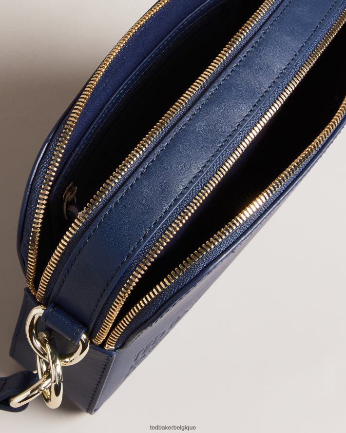 être Ted Baker femmes sac photo en sangle griffé Darcelo marine FR8J42677 Sacs