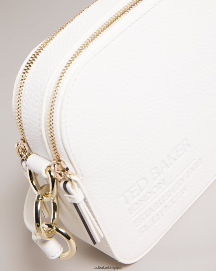 être Ted Baker femmes sac pour appareil photo en sangle de marque Dailiah écru FR8J42724 Sacs