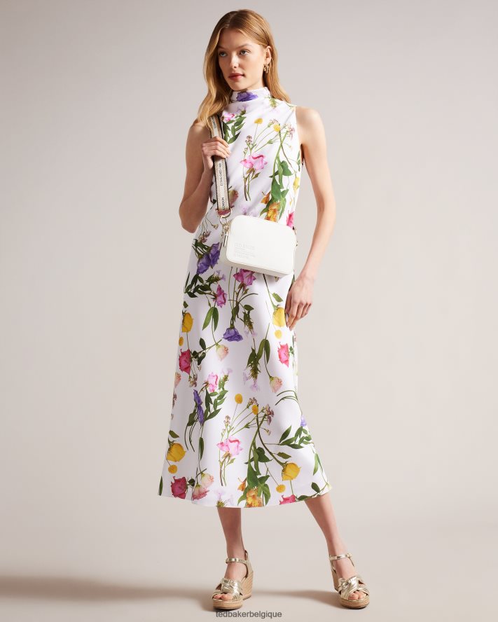 être Ted Baker femmes sac pour appareil photo en sangle de marque Dailiah écru FR8J42724 Sacs