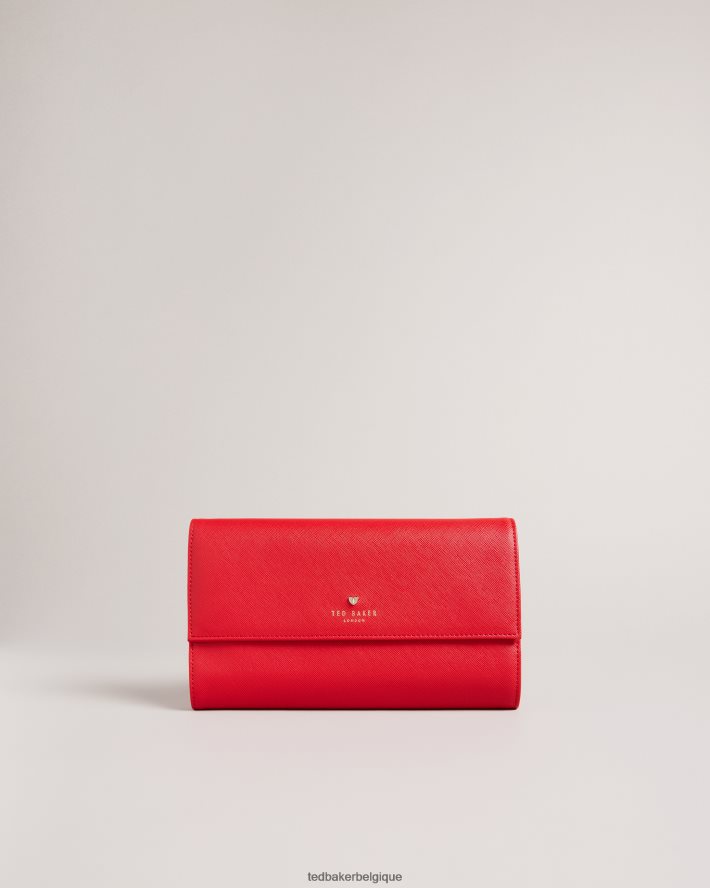 être Ted Baker femmes portefeuille de voyage rouge FR8J42801 Sacs