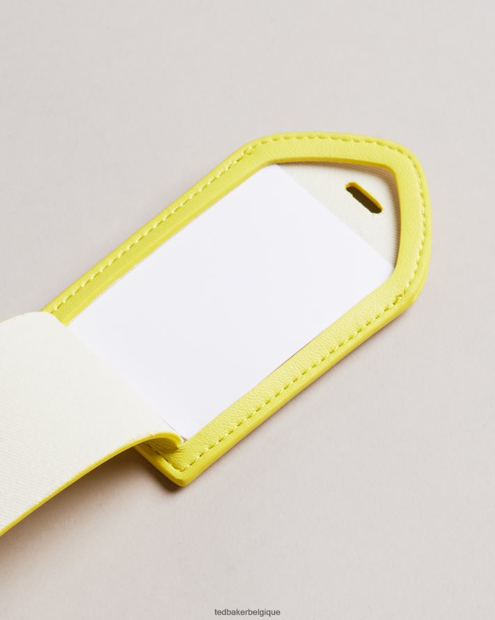 être Ted Baker femmes étiquette de bagage citron citron jaune clair FR8J42824 Sacs