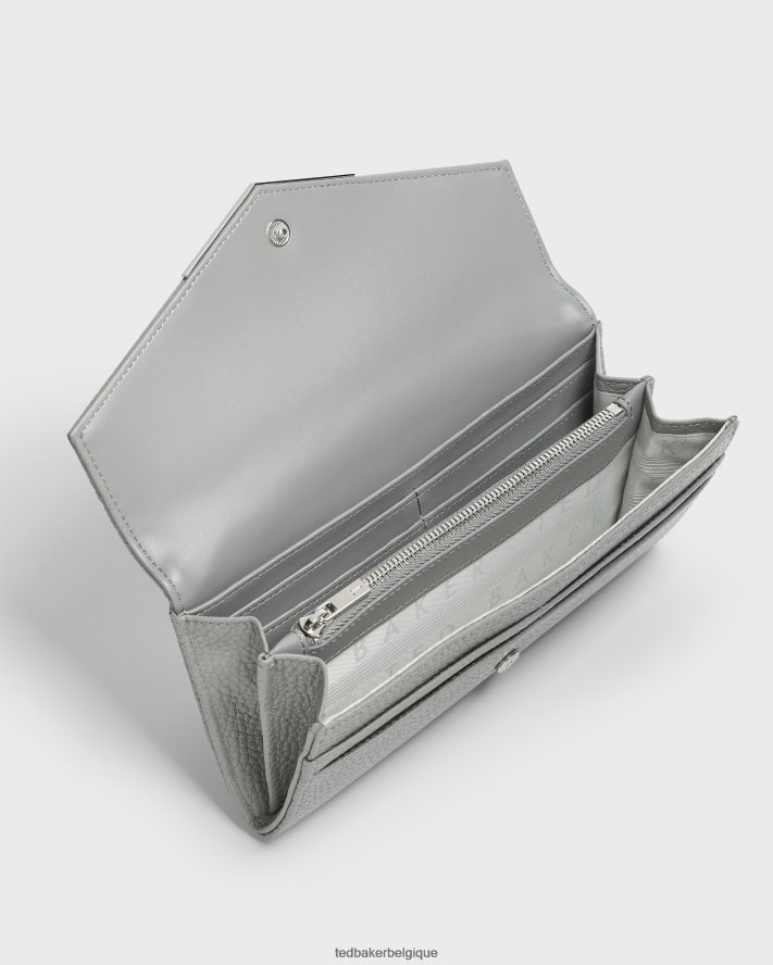 être Ted Baker femmes matinée à rabat matelassé kkattie gris FR8J421181 accessoires