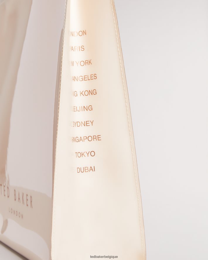 être Ted Baker femmes alacon - grand sac emblématique à nœud uni rose pâle FR8J42833 Sacs