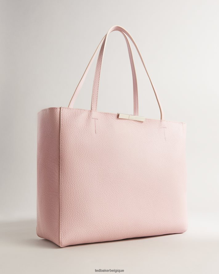 être Ted Baker femmes cabas à facettes à grain doux Clarkia rose clair FR8J42826 Sacs