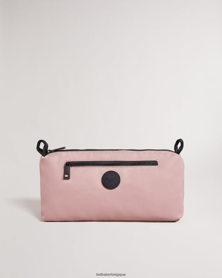 être Ted Baker femmes grande trousse de toilette en nylon Daian rose pâle FR8J421187 Sacs