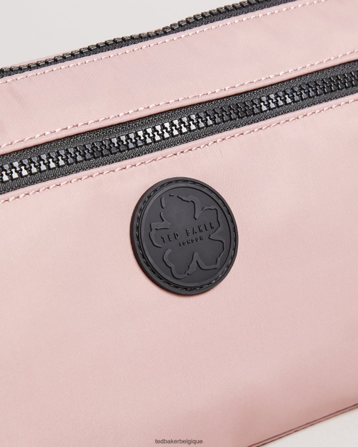 être Ted Baker femmes grande trousse de toilette en nylon Daian rose pâle FR8J421187 Sacs