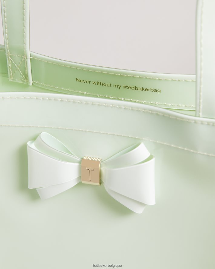 être Ted Baker femmes petit sac emblématique à nœud uni aracon pl-vert FR8J42832 Sacs