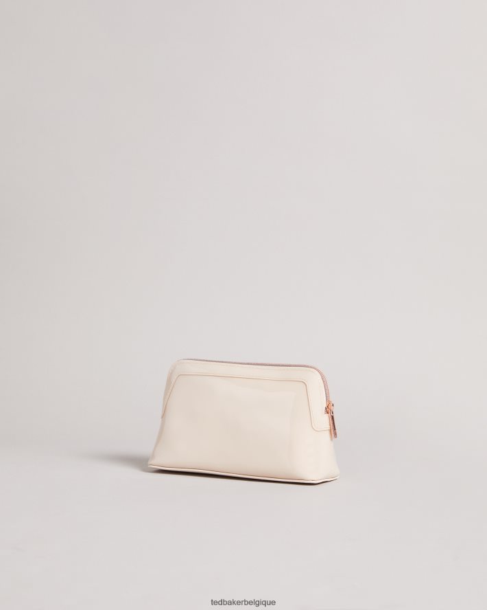 être Ted Baker femmes trousse de maquillage à nœud incurvé Aimee rose pâle FR8J421170 Sacs