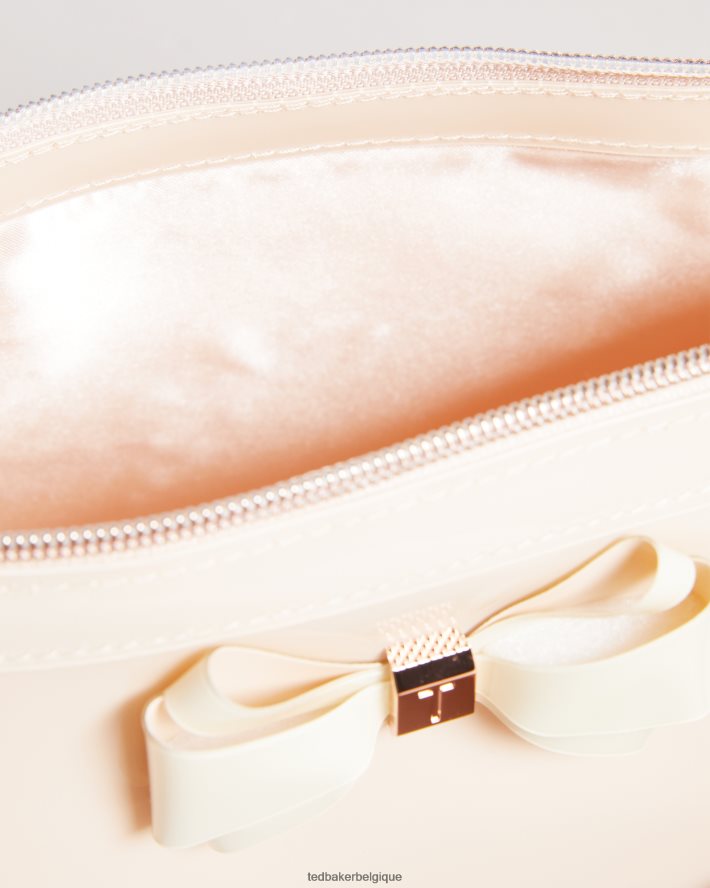 être Ted Baker femmes trousse de toilette à nœud courbé abbie rose pâle FR8J421182 Sacs